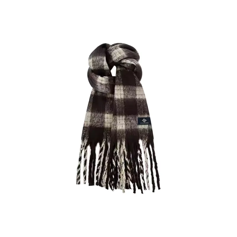 Yalu Polyester Knit Scarves Unisex Gift Box Set-1