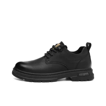 HLA Work Boots Men Low Top Black/Brown
