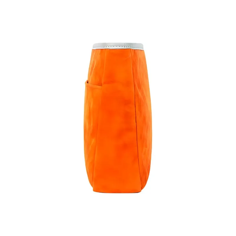 OMTO Fabric With Synthetic Leather Tote Bag Shopping Bag Liner Bag Storage Bag Clutch Regular Unisex Orange-1
