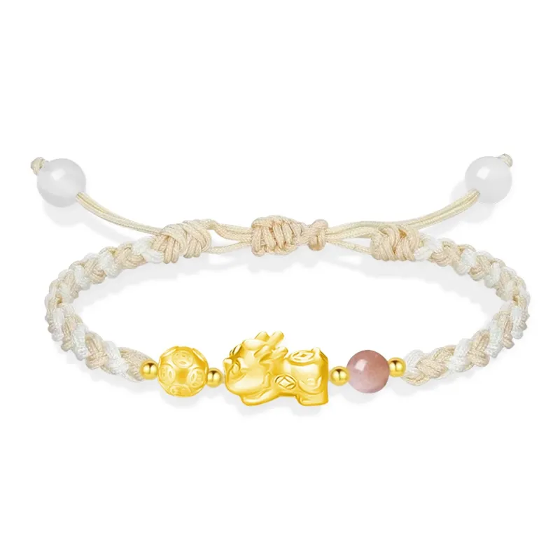 SINO GEM Gold Bracelet Unisex-8