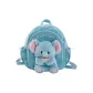 Little Elephant Mother-Daughter Double Shoulder Backpack-Blue