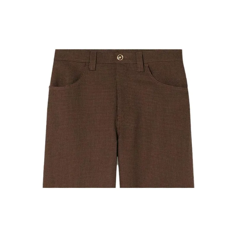 VERSACE Casual Pants Men Brown-4