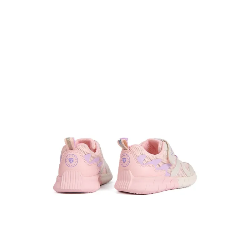 TARANIS Slip Resistant Cushioning Wear Resistant Low Top Kids' Running Shoes Pink/White Children Aged 3 7 Years Old-3
