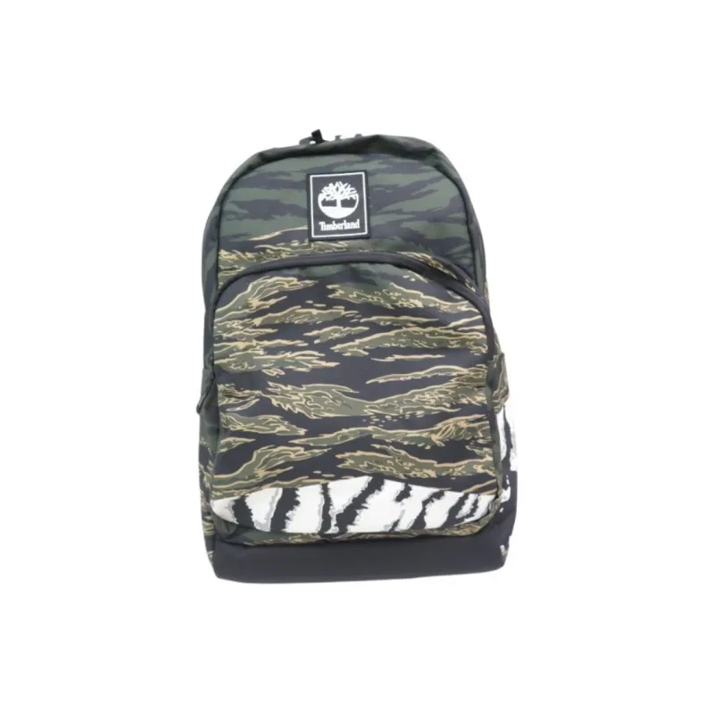 Timberland Polyester Backpack Regular Unisex Tiger Print Camouflage-3