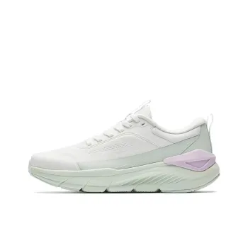CHAOJIANTA Non slip Wear resistant Shock Absorption Low Top Casual Running Shoes Women's White Green