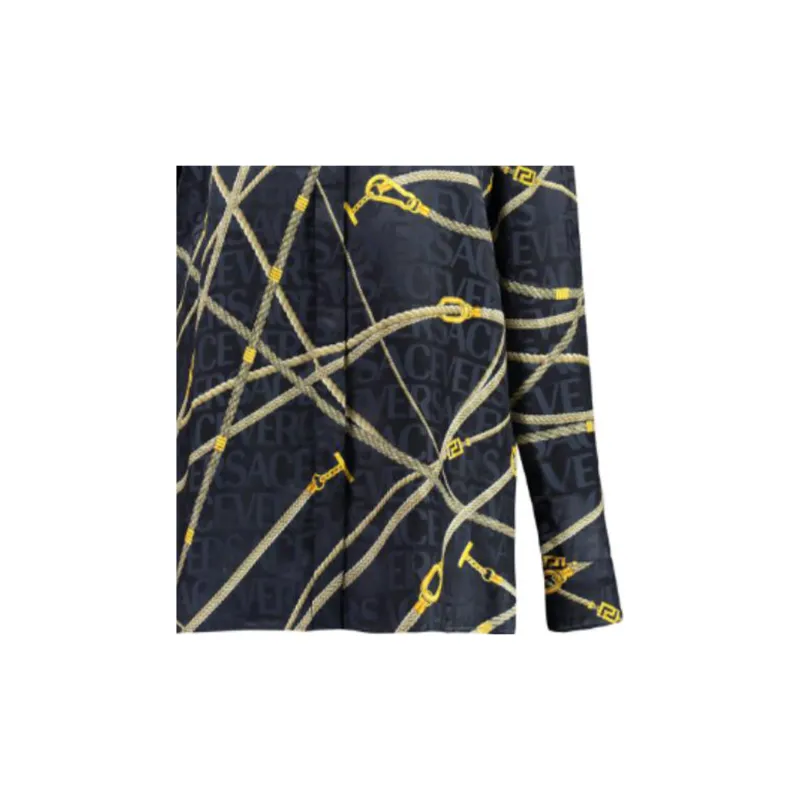 VERSACE Greca Nautical Long sleeve Shirt-3