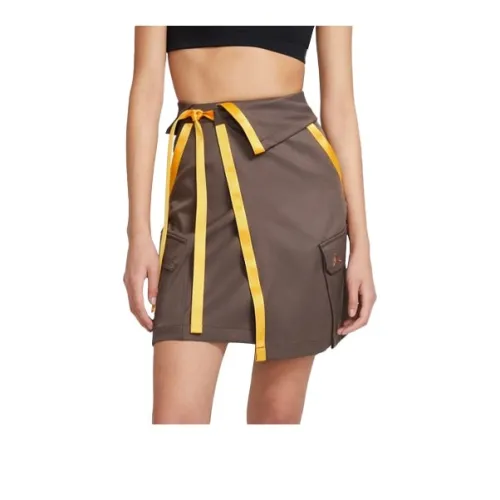 Jordan FUTURE PRIMAL UTILITY Casual Short Skirts Women's Stone Gray