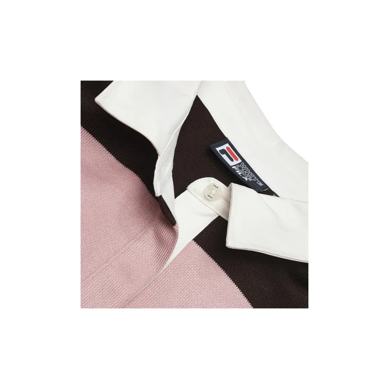 FILA Polo Shirt Women's Coffee Brown Umber-5