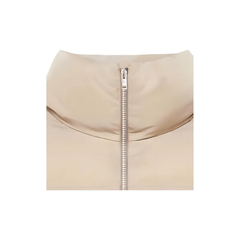 GIVENCHY FW23 Puffer Jacket Women's Beige Yellow-4