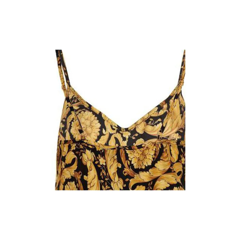VERSACE Baroque Pattern Tank Top-4