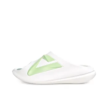 PEAK Very Small Fat Drag Slide Slippers Men's White Green