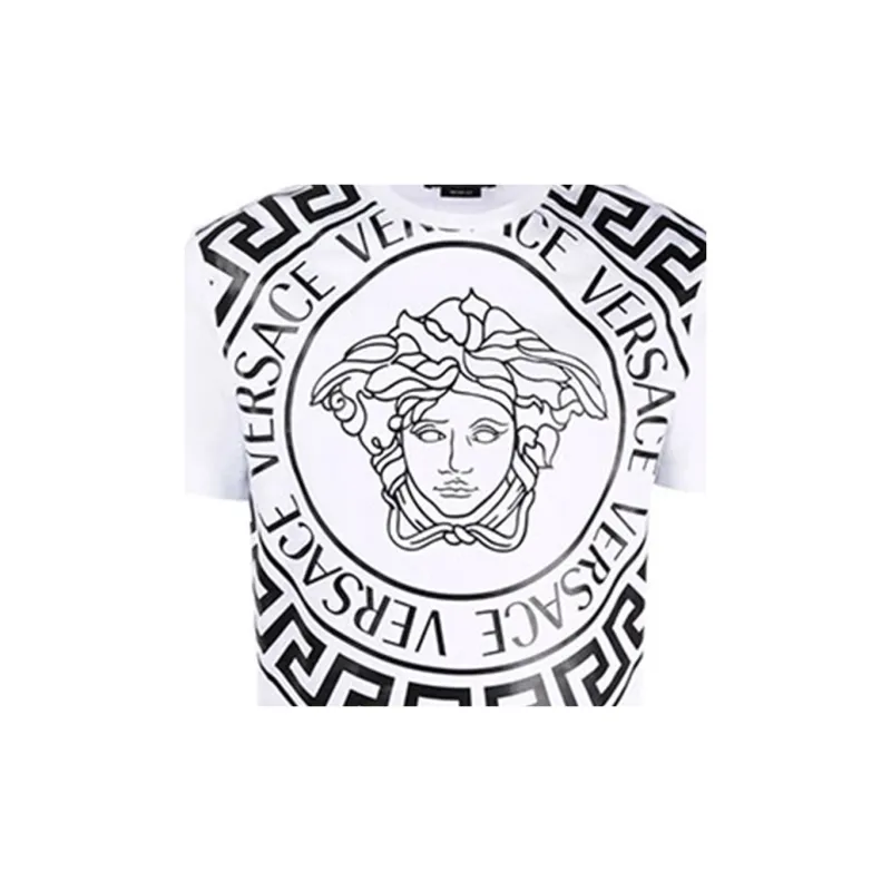 VERSACE FW21 T Shirt Men's White-4