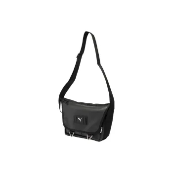 PUMA Thermoplastic Polyurethane Fabric Messenger Bag Crossbody Bag Shoulder Bag Unisex Black