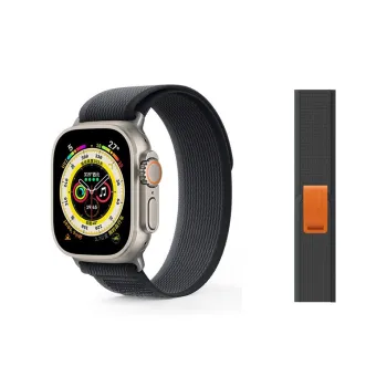TZXZ Apple Compatibility Watch Band 230mm Nylon Material