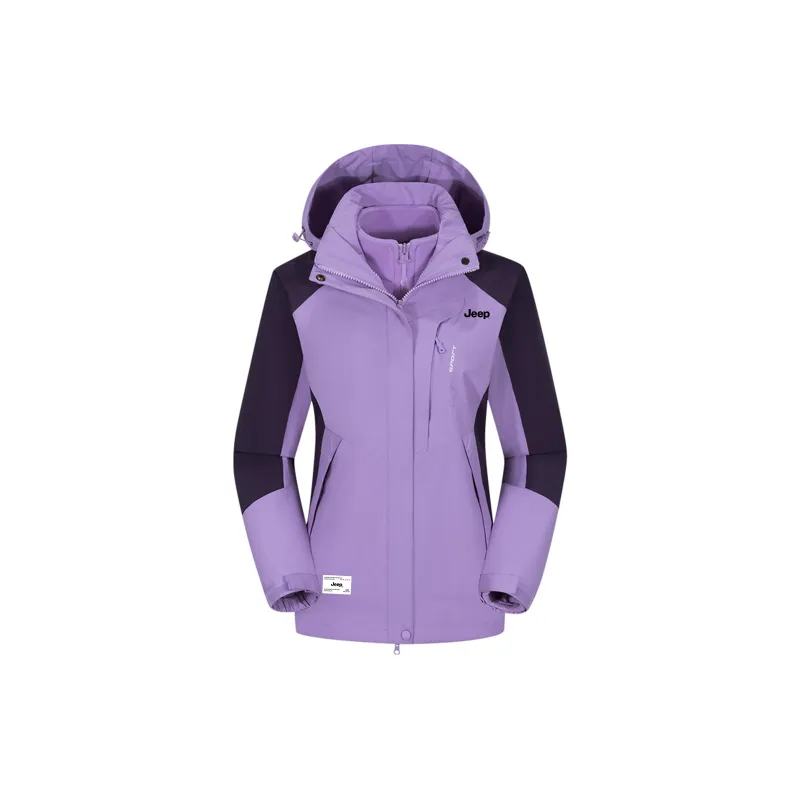 Jeep Outdoor Hiking Windproof Thermal Windbreaker Jacket Unisex-9