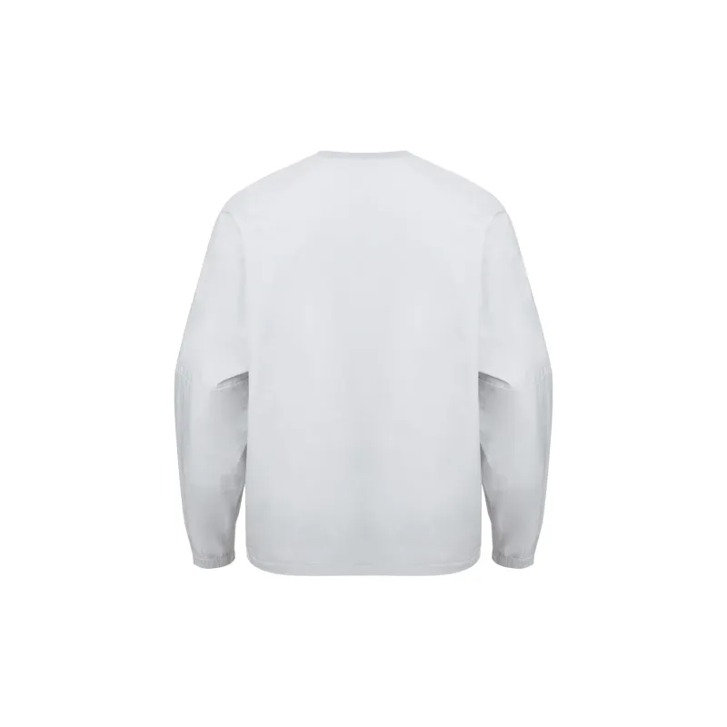 Mizuno Sweatshirt Men's Light Gray-1