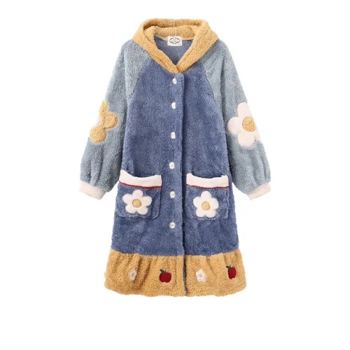 Shirley Bath Robes Women's Princess Blue