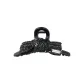 Black (Single Knot Rectangular Shell) 000289
