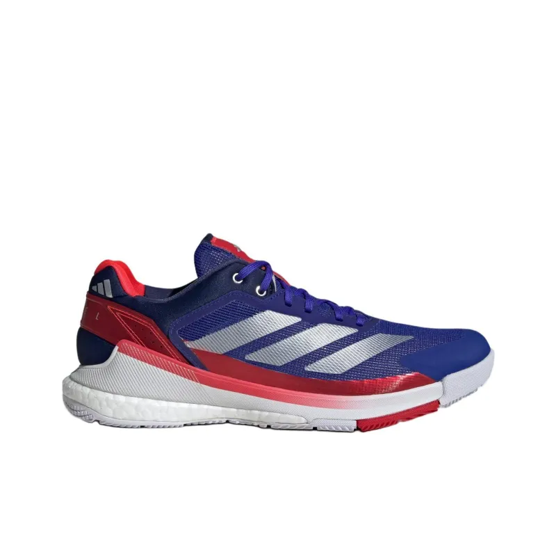 Adidas Crazyquick Boost Padel Lucid Blue Silver Metallic Cloud White-1