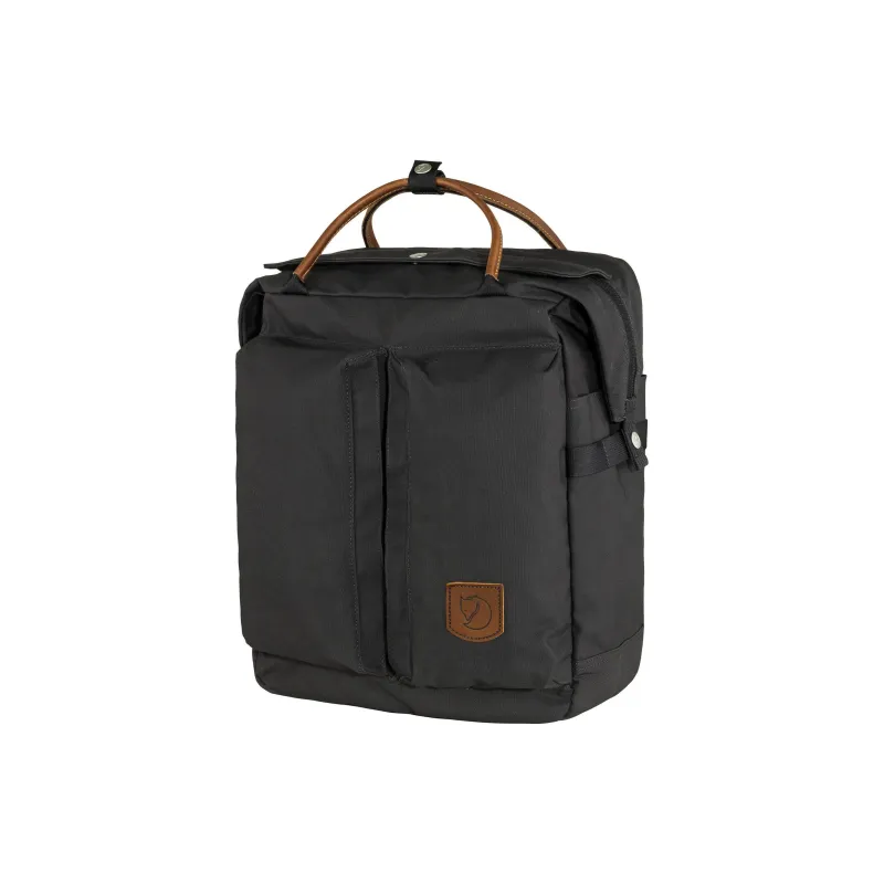 Fjallraven Polyester Carry Backpack Unisex Dark Gray-1