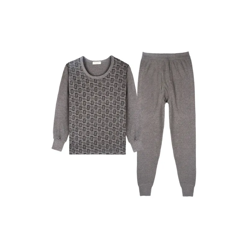 Cotton Gene Men Thermal Sets-10