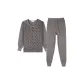Dark Heather Gray-Crew Neck