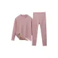 665 Mock Neck Pastel Pink