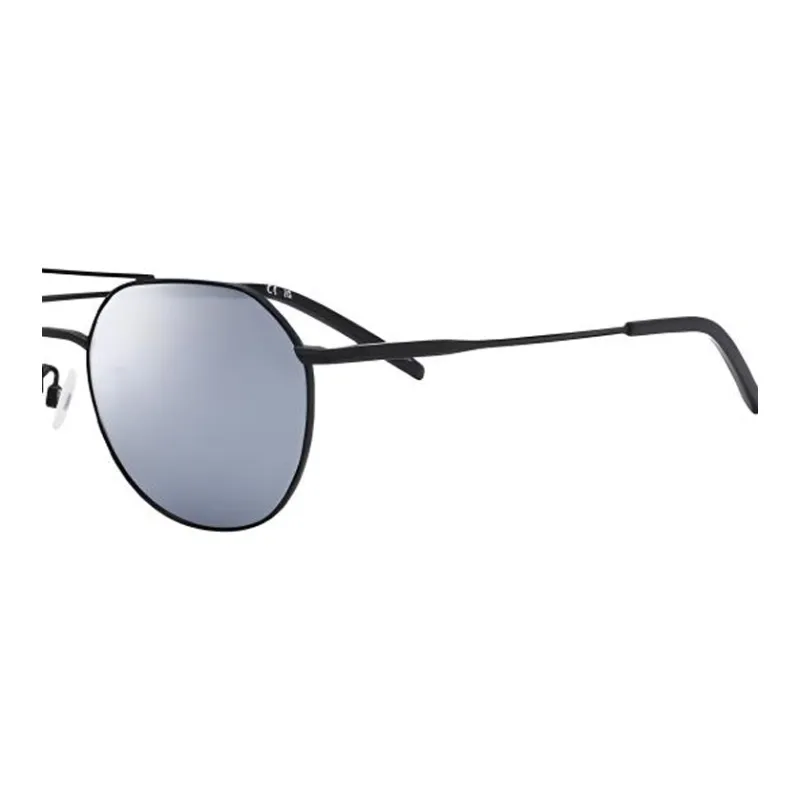 NAUTICA Metal Aviator Sunglasses Men's Black-1