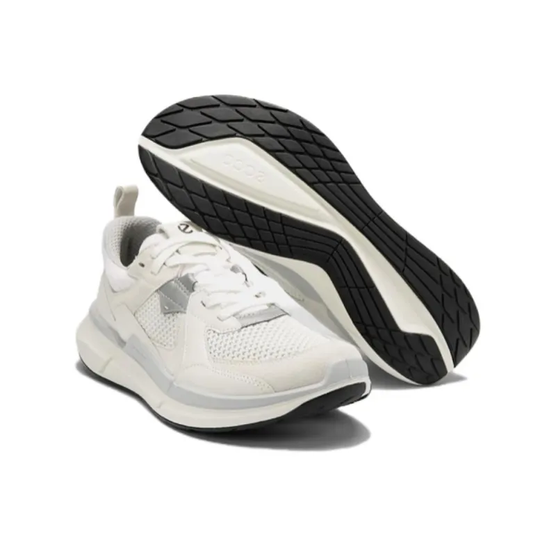 Ecco Walking BIOM2.2 Low Top Casual Shoes Women's White-4
