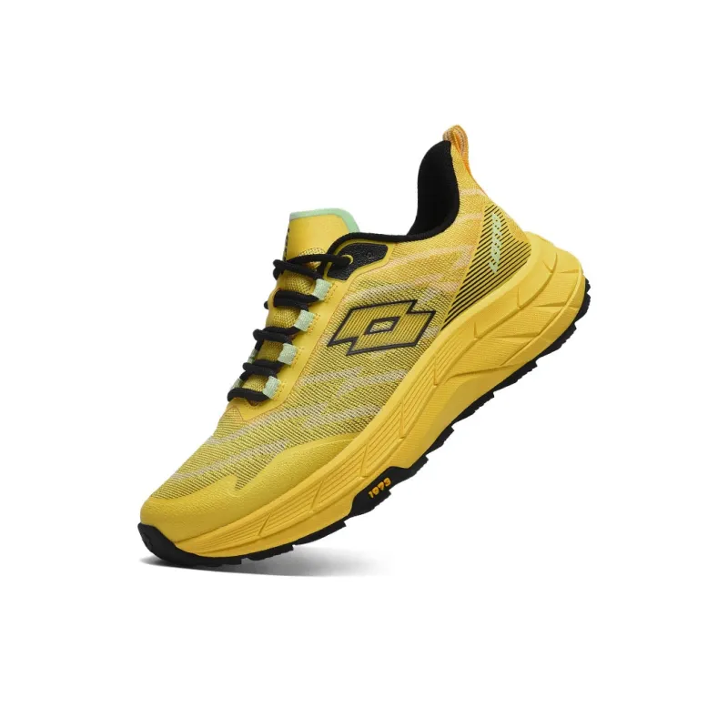 LOTTO Cushioning Anti Slip And Wear Resistant Low Top Outdoor Shoes Men's Yellow-2