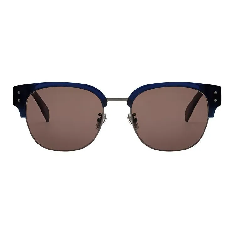 Paul Smith Plate Frame Square Sunglasses Unisex Tortoiseshell-1