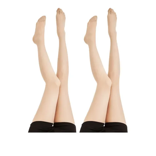 Lanza Pantyhose Women's 2 Pack Skin