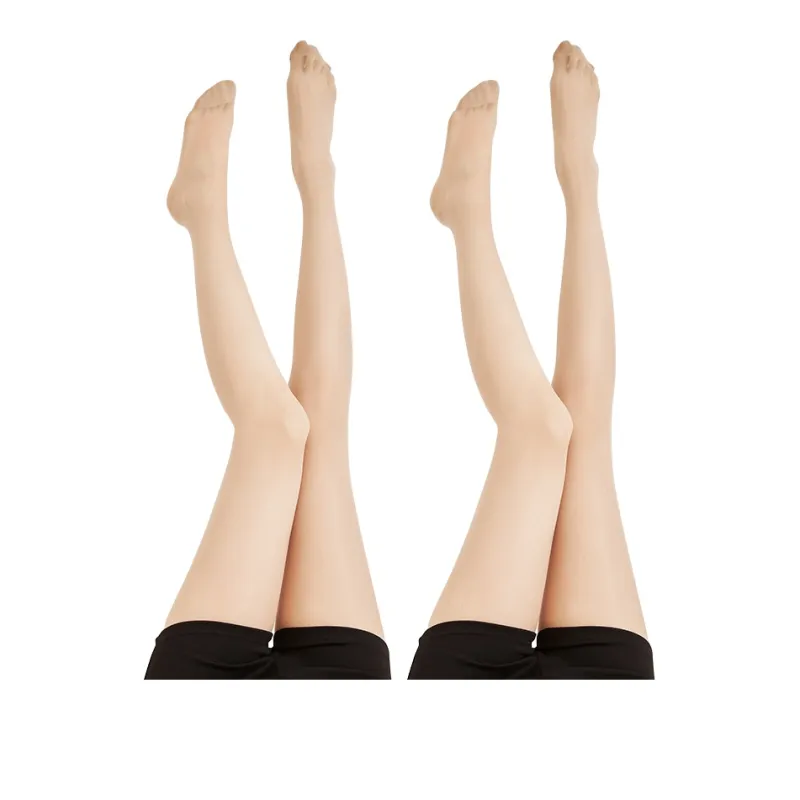 Lanza Pantyhose Women's 2 Pack Skin-0
