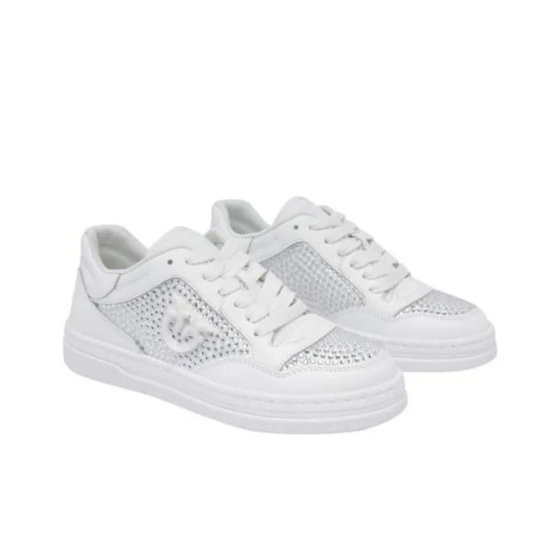 PINKO Embellished Low Top Sneakers Women's-2
