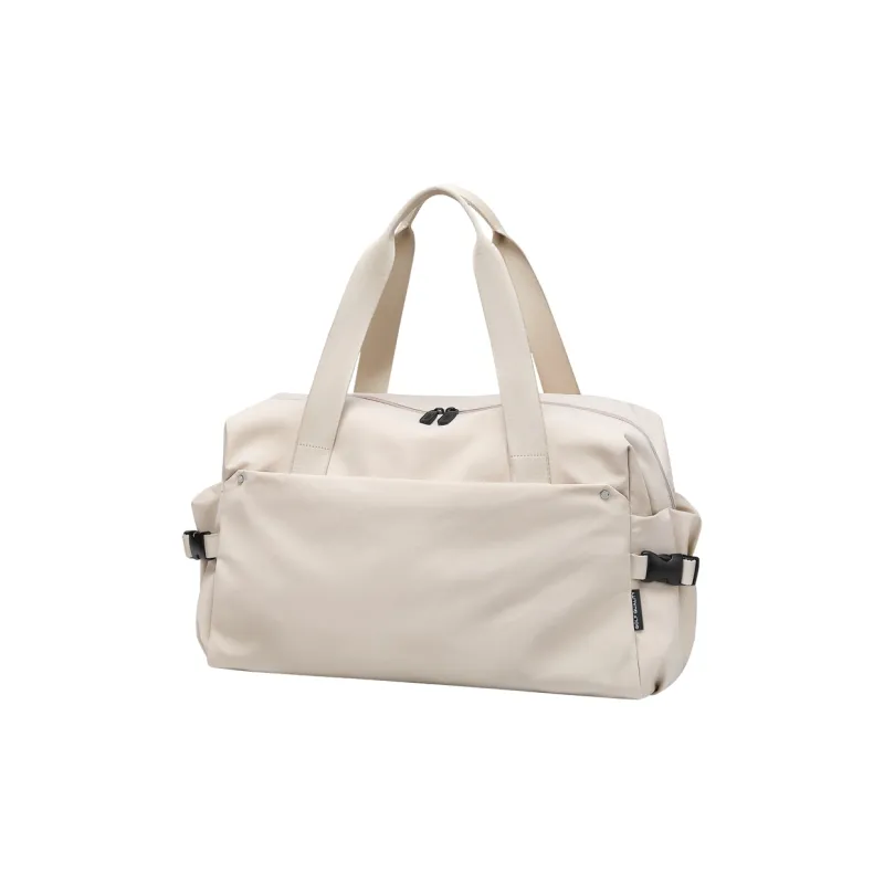 GOLF Fabric Travel Bag Regular Women's Apricot/Elegant Black-2