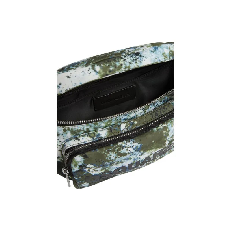 DSQUARED 2 Spray paint Belt Bag-4