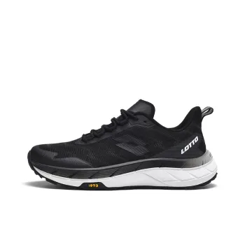 LOTTO Cushioning Anti-Slip And Wear-Resistant Low-Top Outdoor Shoes Men's Black