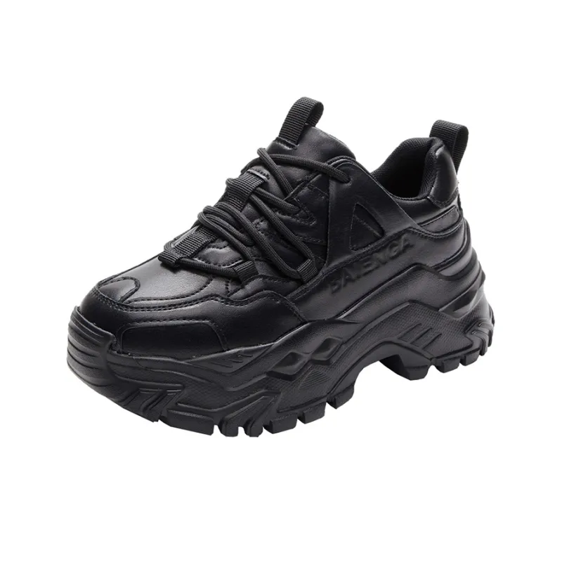 Ruomini Height Increasing Low-Top Chunky Sneakers Women's-0