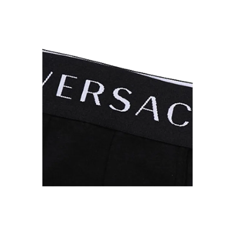 VERSACE Logo Trim Stretched Boxer Shorts-4