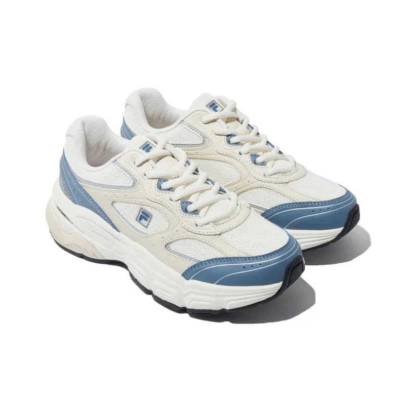FILA Ranger Anti Slip Wear Resistant Low Top Casual Running Shoes Unisex White-1