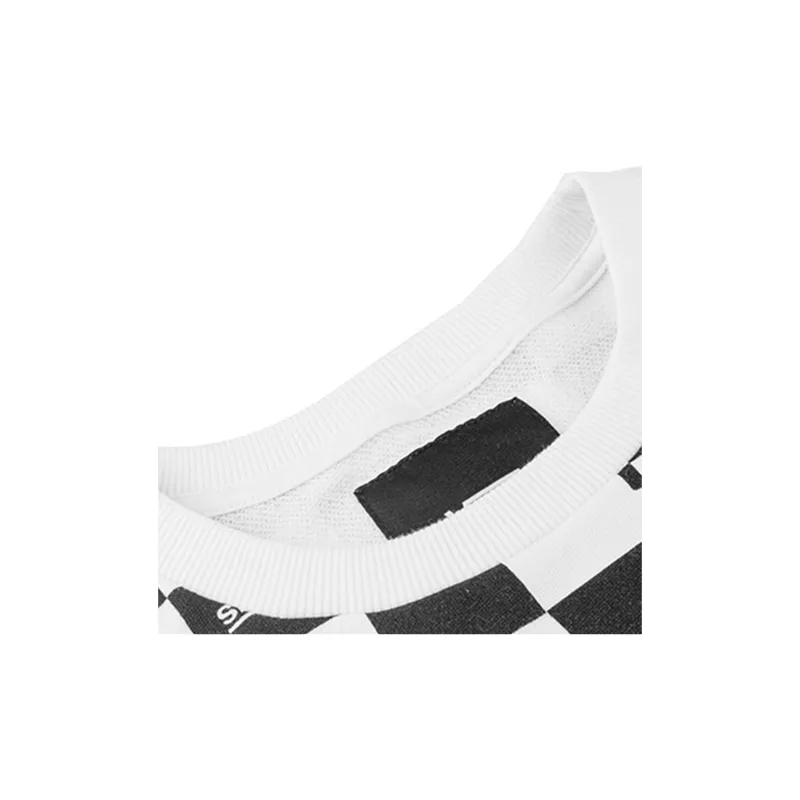 Vans T Shirt Unisex Black White-2