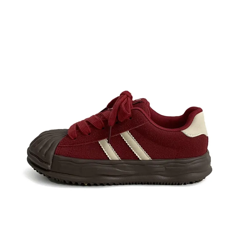 Than Than Me Slip-Resistant Height Increasing Low-Top Skateboard Shoes Women's-8
