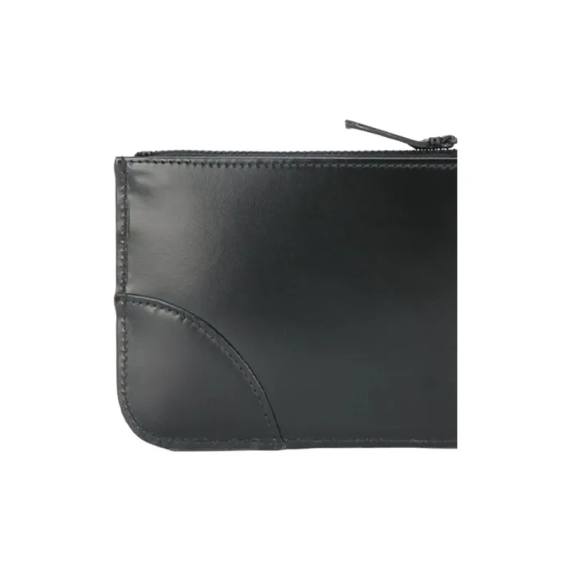 CDG Leather Wallet Unisex Black-3