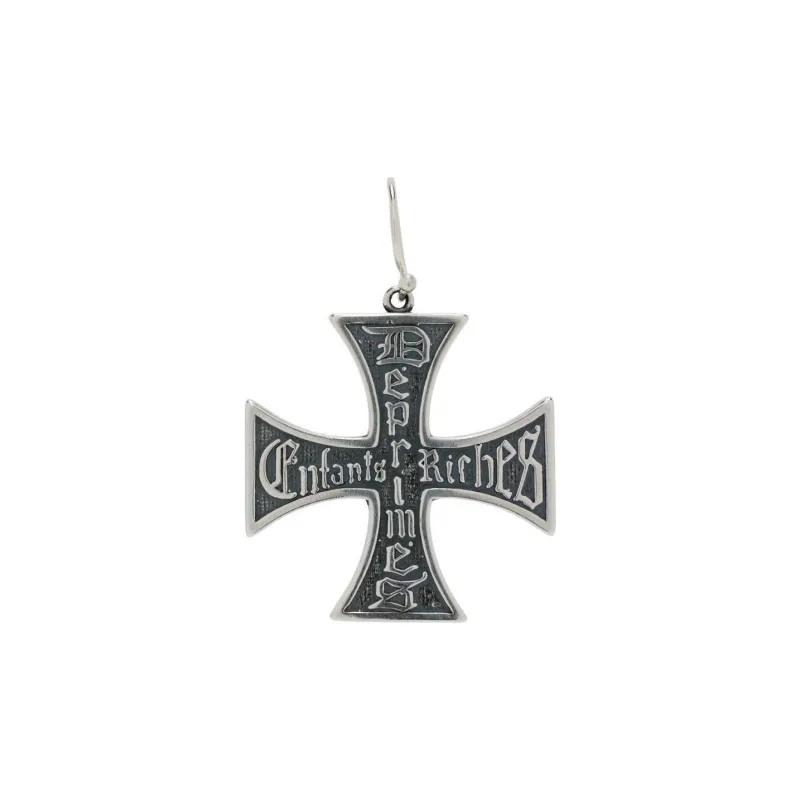ENFANTS RICHES DEPRIMES Cross Earring-1