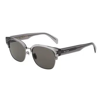 Paul Smith Plate Frame Irregular Shape Sunglasses Unisex Gray