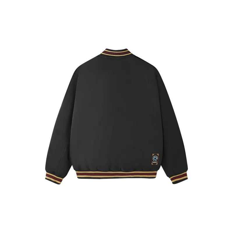 Skechers Baseball Jacket Unisex Carbon Black-1