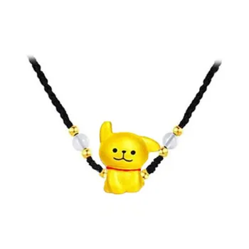 KING TAI SANG 999 Fine Silver Necklaces Unisex
