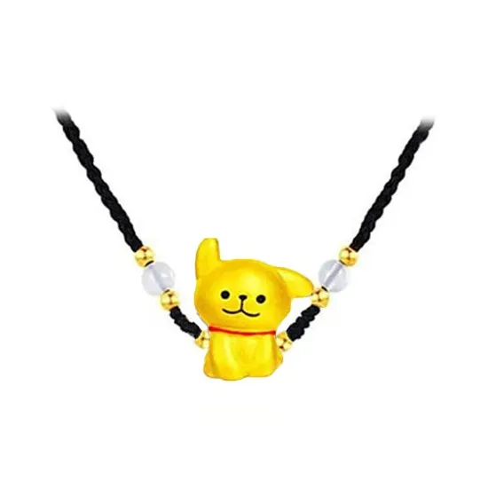 KING TAI SANG 999 Fine Silver Necklaces Unisex-0