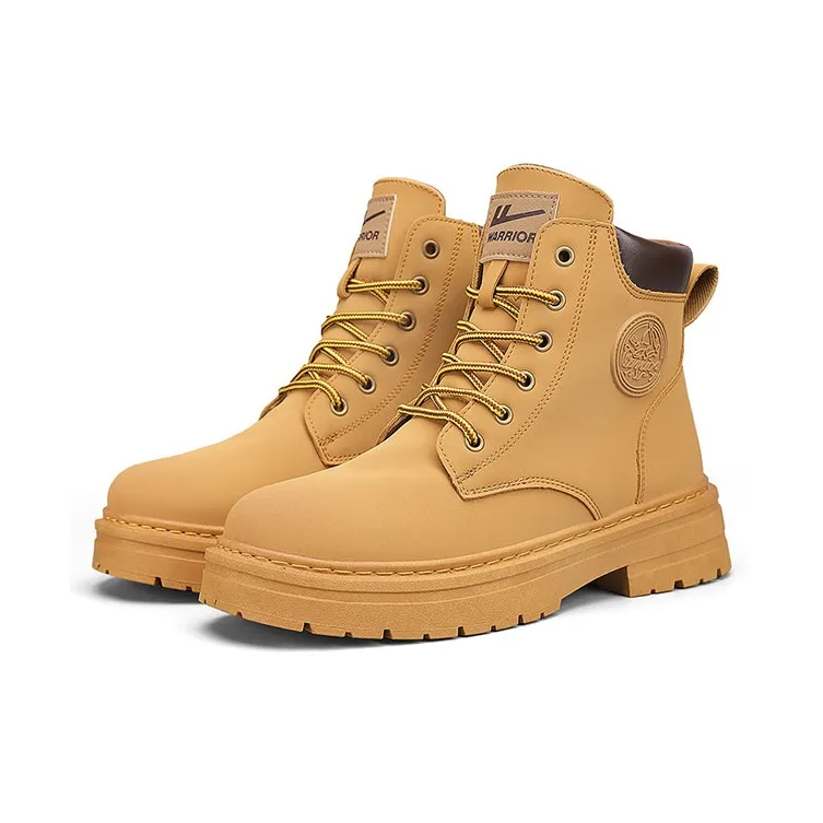 WARRIOR Outdoor Boots Unisex Khaki-14