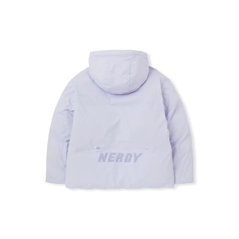 NERDY FW24 Down Jacket Unisex Light Purple-1